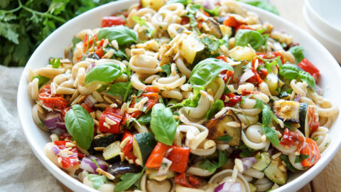 Roasted Vegetable Pasta Salad | Recipe | Elle Republic