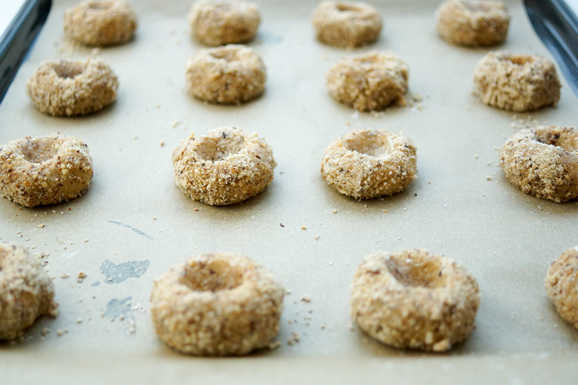 Vogelnest Cookies Mit Marmelade Thumbprint Cookies Elle Republic