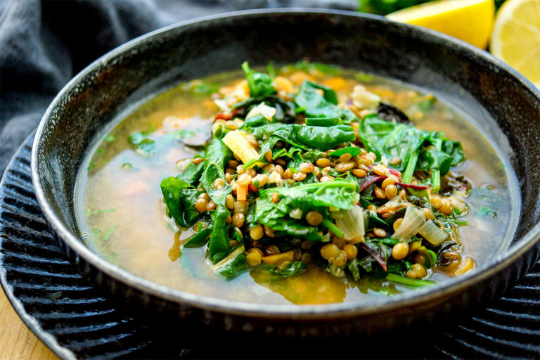 Lentil and Greens Soup