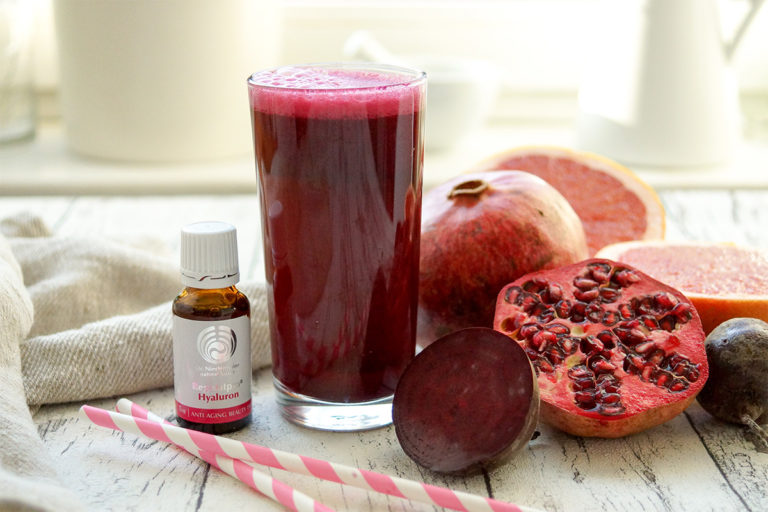 Natürliches Anti-Aging mit Regulatpro® Hyaluron im Beauty-Smoothie Rezept