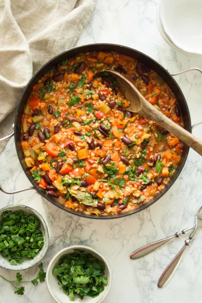 Vegetable Jambalaya | Creole One-Pot Rice Recipe | Elle Republic