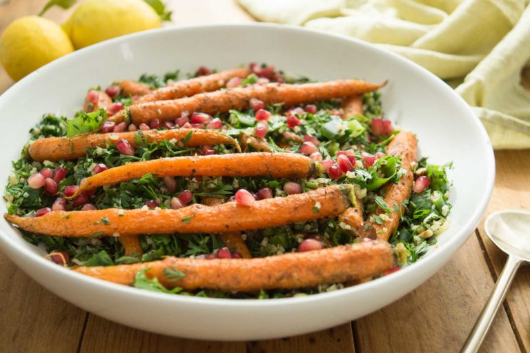 Karotten-Taboulé Rezept mit Karottengrün