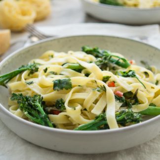 Pasta with Broccoli, Lemon and Chili