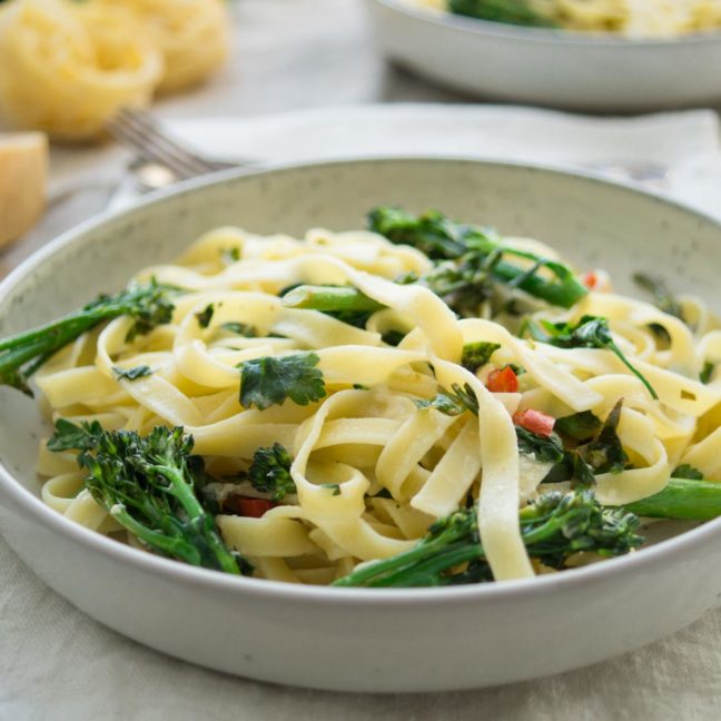 Pasta with Broccoli, Lemon and Chili