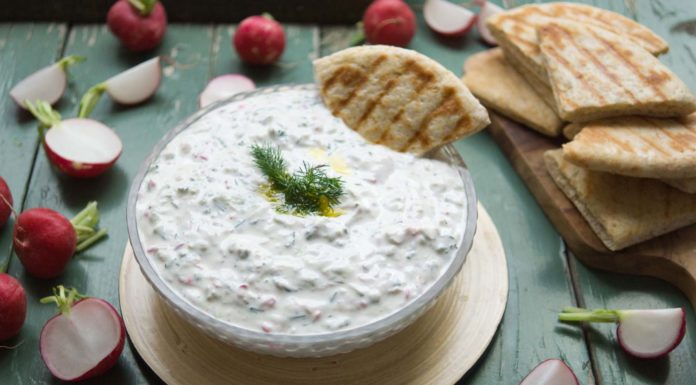 original griechisches Gurken Radieschen Tzatziki Rezept