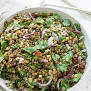 Mediterranean Lentil Salad