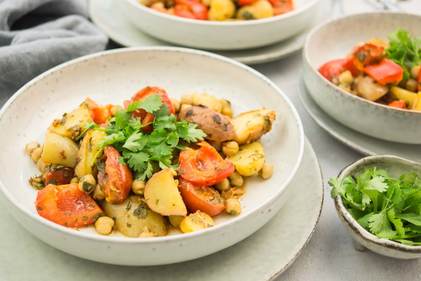 Kartoffel-Tajine mit Kichererbsen Rezept | Elle Republic