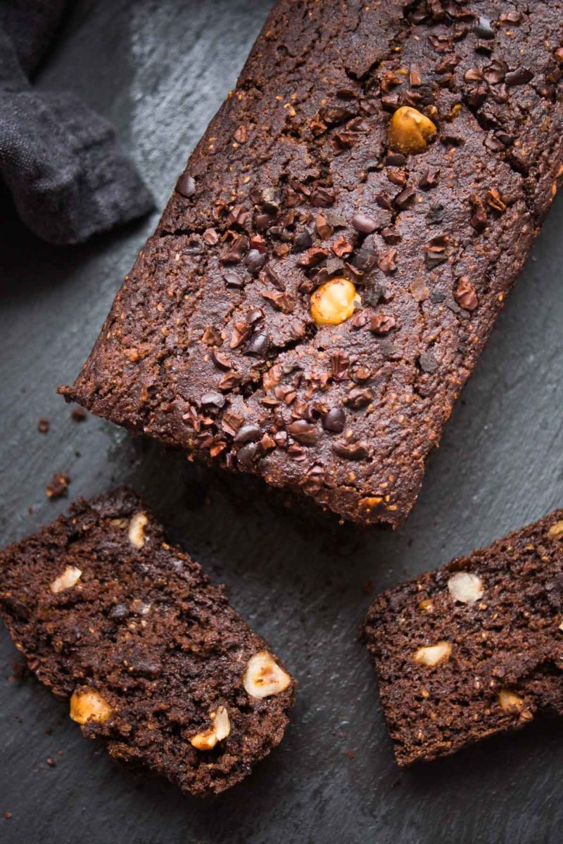 Double Chocolate Brownie Bread (vegan) | Recipe | Elle Republic