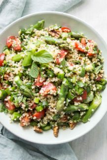 Bulgur Salad with Fresh Herbs and Lemon | Elle Republic