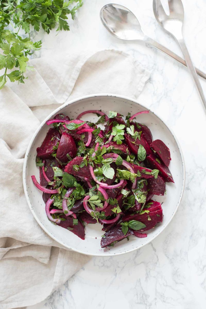 Simple Moroccan Beet Salad | Recipe | Elle Republic