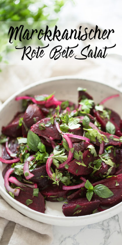 Marokkanischer Rote Bete Salat – | Elle Republic | Gesunde Rezepte