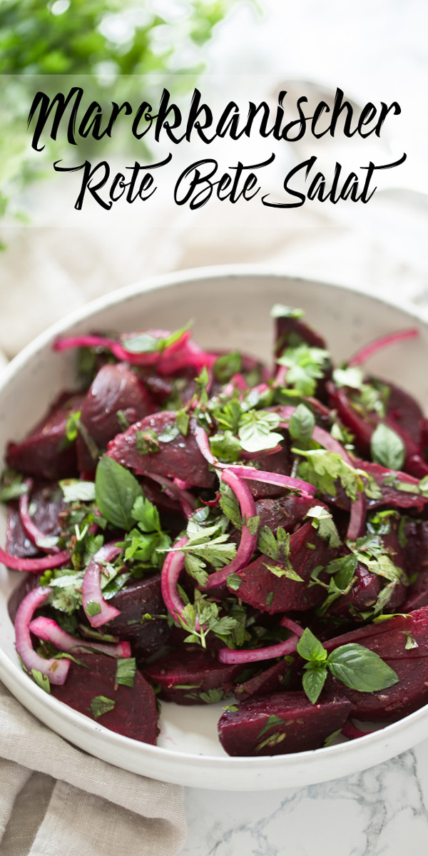 Marokkanischer Rote Bete Salat Rezept Gesund Einfach Vegetarisch