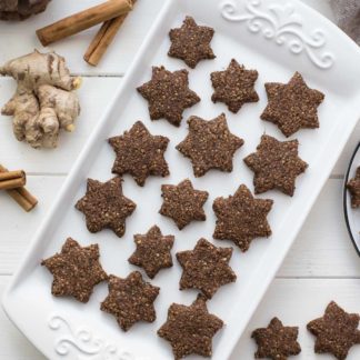 Glutenfreie Ingwer-Kekse mit Frischen Ingwer, Zimt, Mandeln Rezept