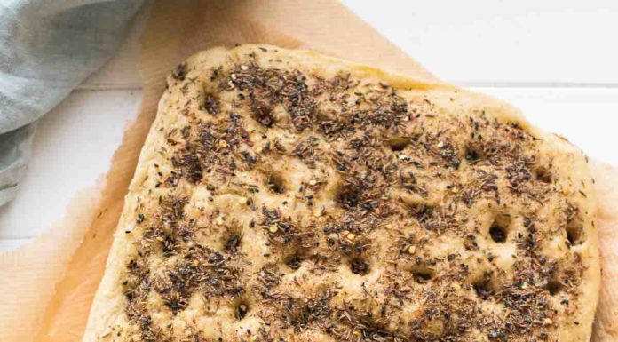 Orientalisches Focaccia (Fladenbrot), Selbstgemachtes Fladenbrot Rezept