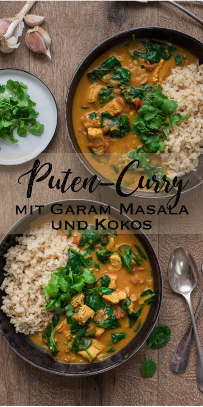 Puten-Curry mit Garam Masala und Kokos Rezept | Elle Republic