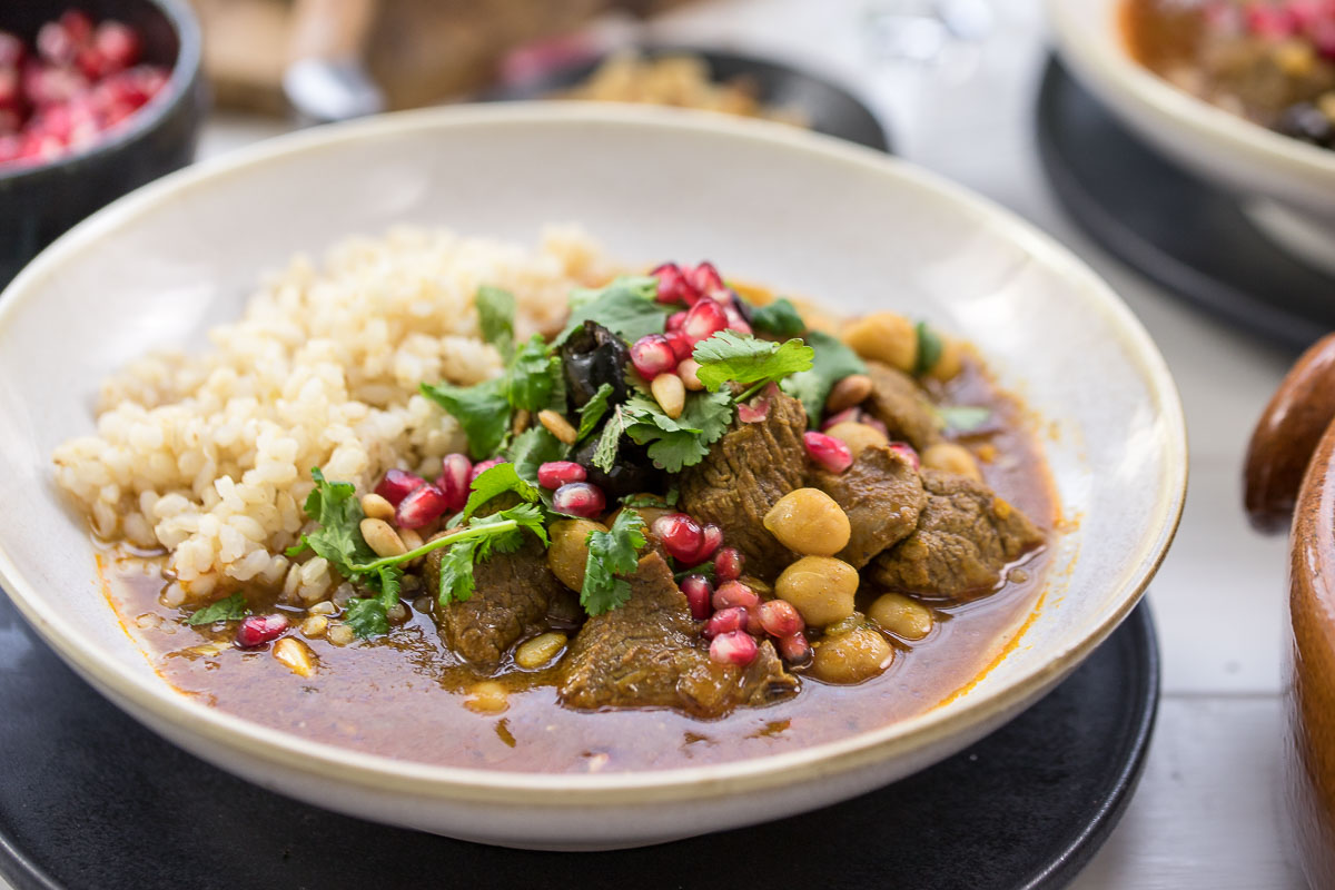 Middle Eastern Lamb Stew With Chickpeas Recipe Elle Republic