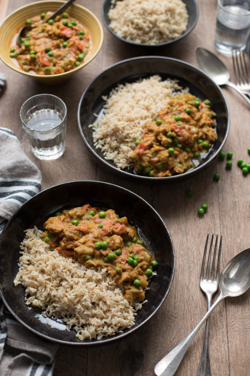 Indisches Auberginen Curry Rezept | Elle Republic