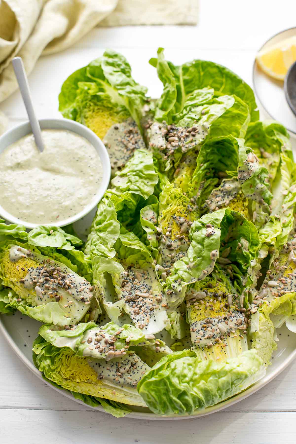 Tahini Dressing Rezept Das Vielseitige Salat Dressing Elle Republic