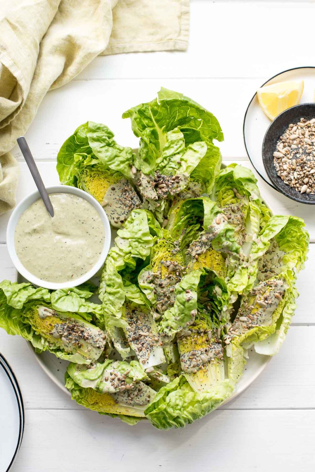 Tahini-Dressing Rezept | Das vielseitige Salat-Dressing | Elle Republic