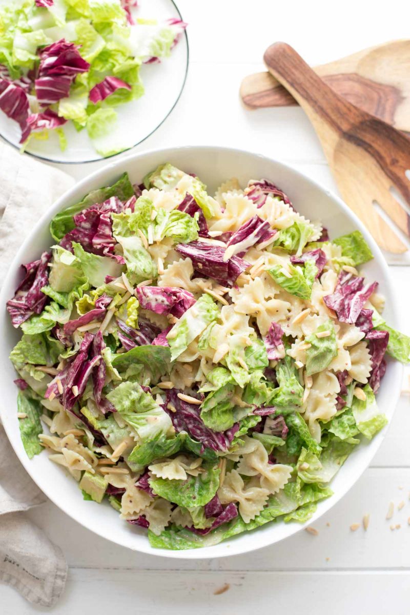 Caesar Pasta Salat (vegan) | Mamma Mia! Online - Das Brustkrebsmagazin