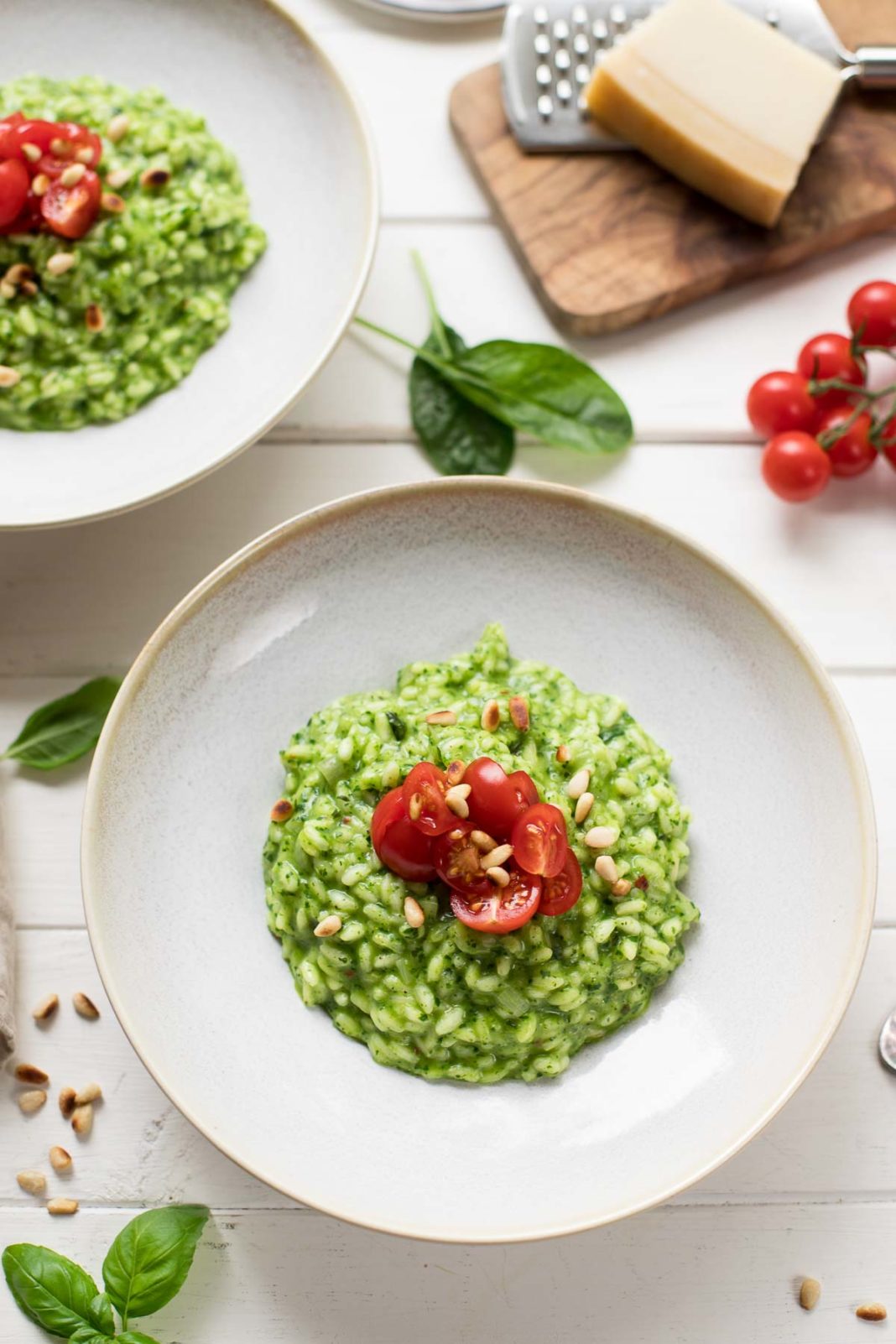 Spinach Risotto with Fresh Herbs | Recipe | Elle Republic