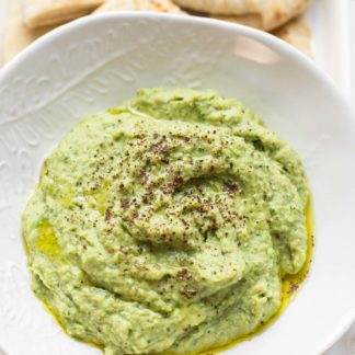 Bohnen Dip Aus Dicken Bohnen Gruner Hummus Rezept Elle Republic