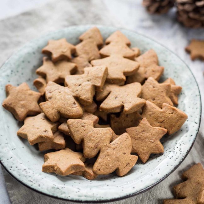 Dinkel Lebkuchen (Leckere Weihnachtsplätzchen Rezept)