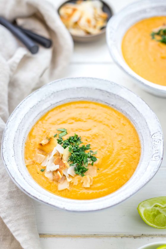 Curry-Coconut-Lentil Soup with Sweet Potato | Recipe | Elle Republic