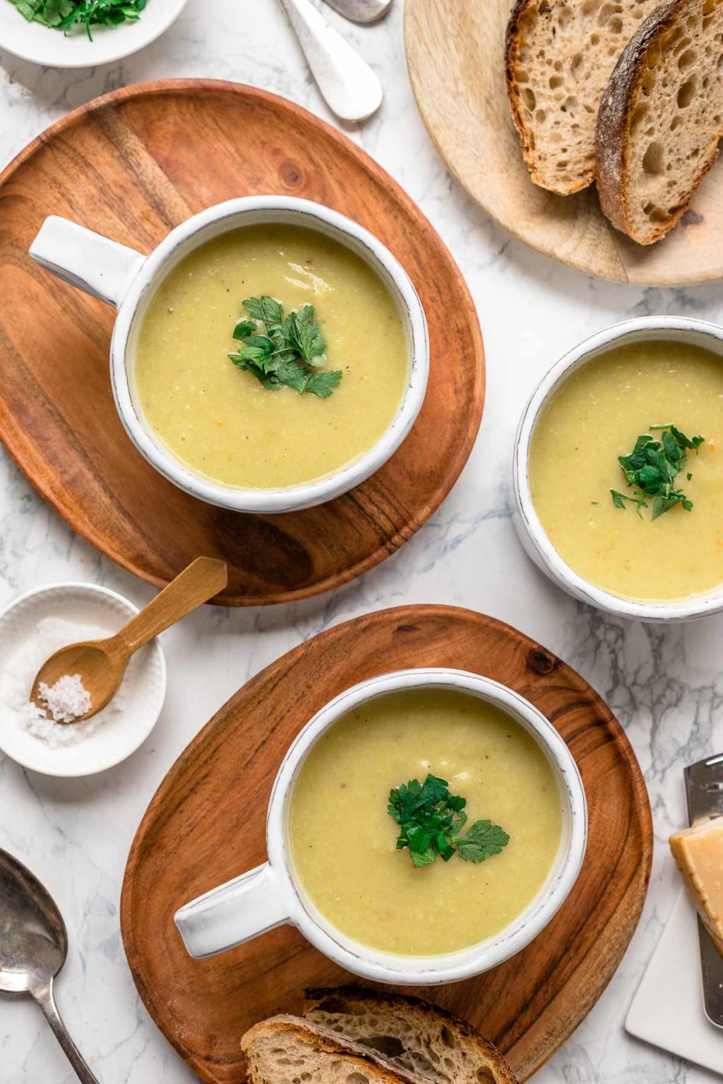 Potato Soup with Parsnip & Leek | Recipe | Elle Republic