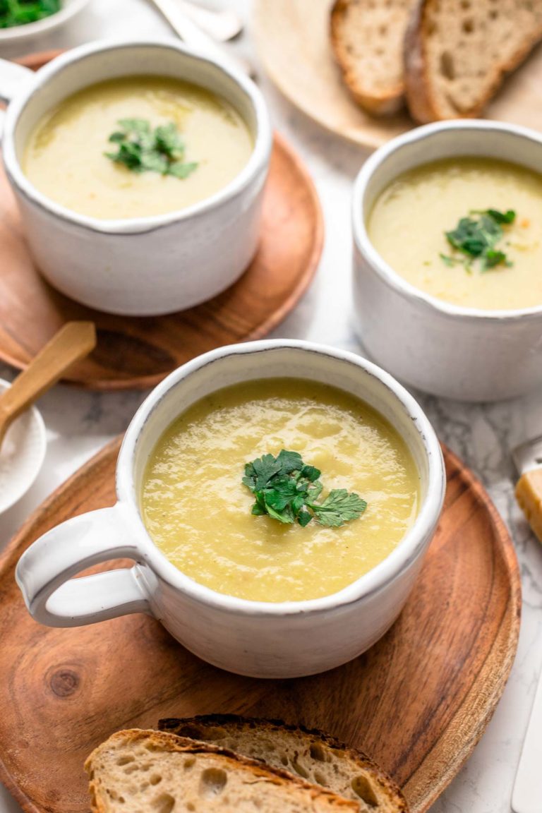 Potato Soup With Parsnip And Leek Recipe Elle Republic