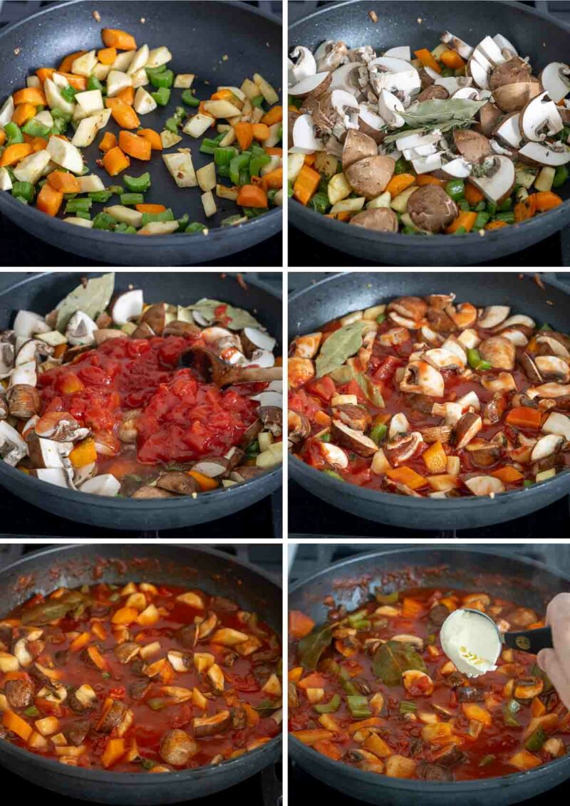 Rezept vorbereiten - Schritt für Schritt Bilder