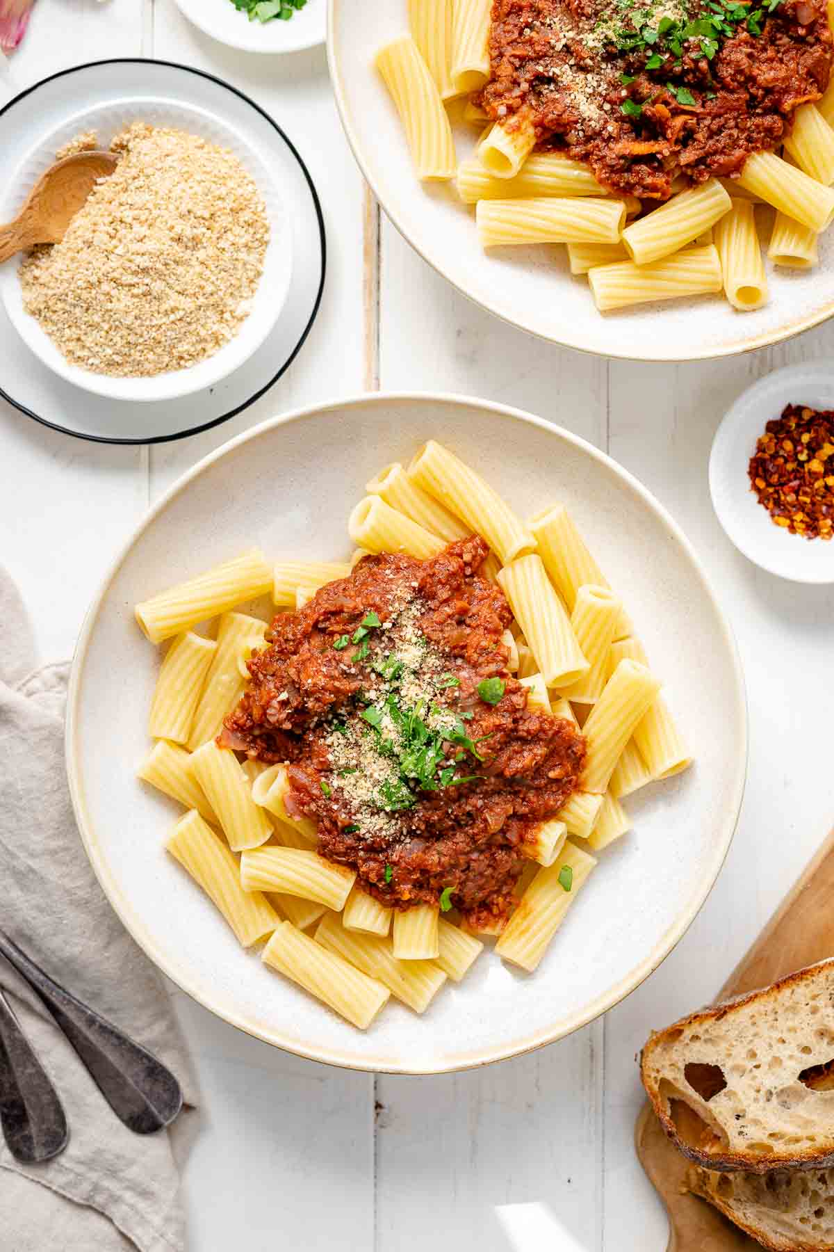 Vegane Bolognese Soße (Blumenkohl &amp; Walnuss) | Elle Republic