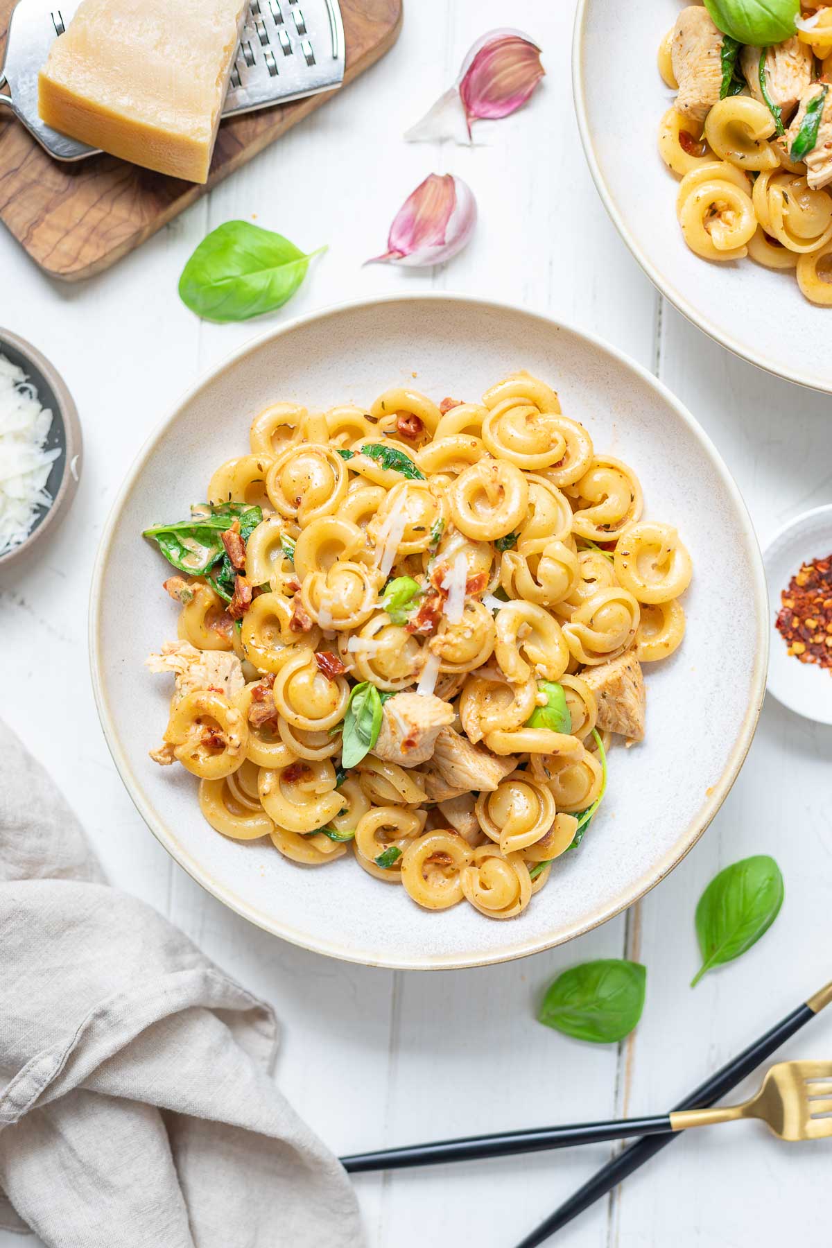 Cajun Style Chicken Pasta With Creme Fraiche Recipe Elle Republic