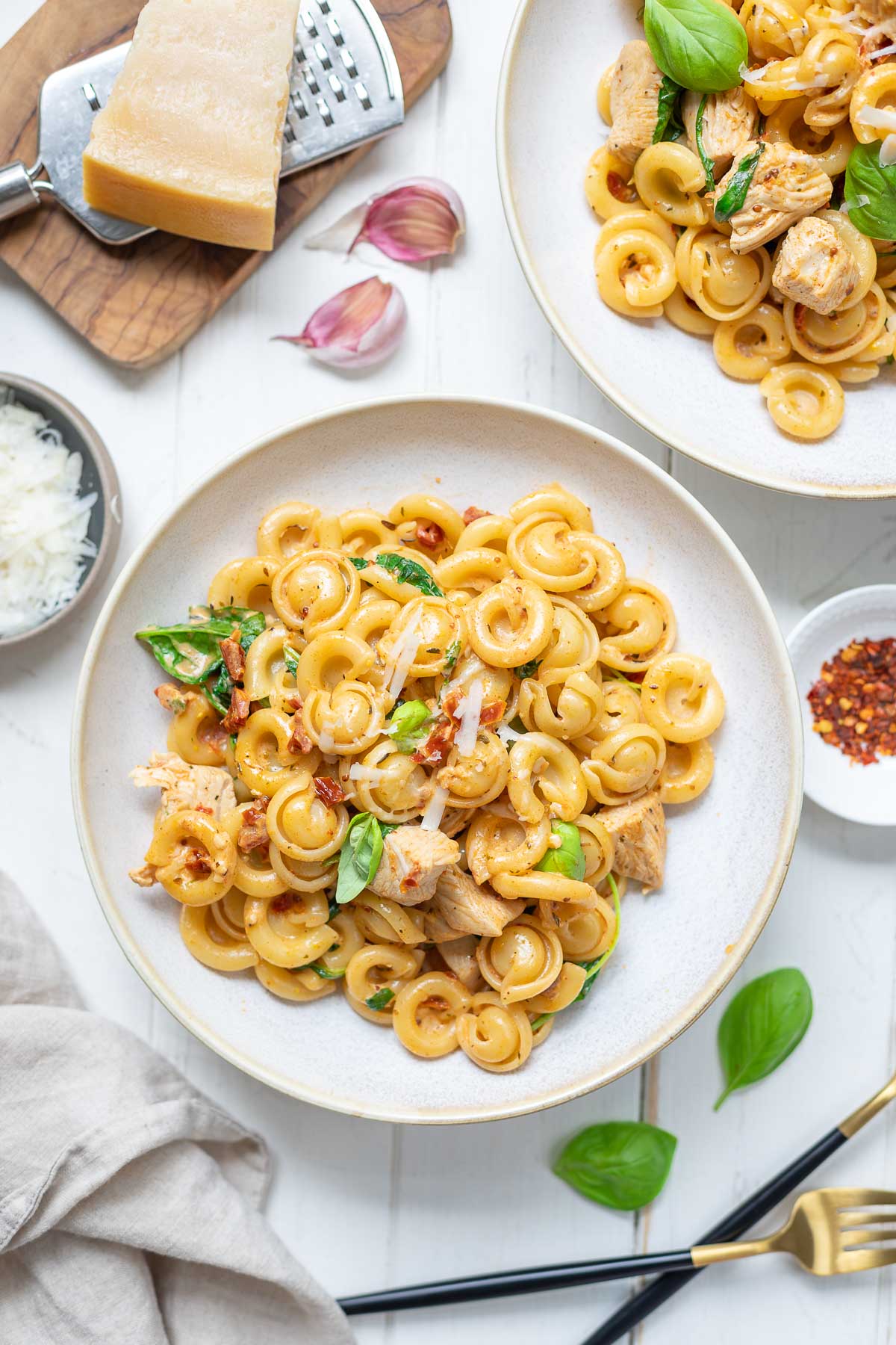 Cajun-Style Chicken Pasta with Crème Fraîche | Recipe | Elle Republic