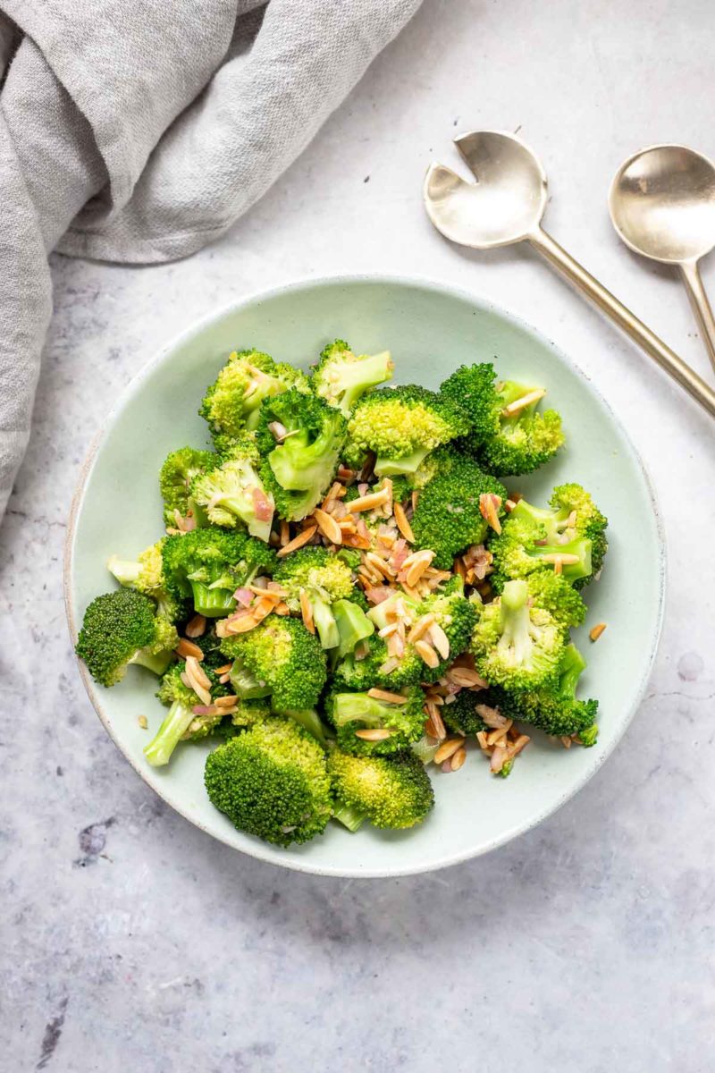 Asian-Style Broccoli Salad with Miso-Dressing | Recipe | Elle Republic