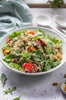 Quinoa Salad with Za’atar, Herbs & Pistachio | Recipe | Elle Republic