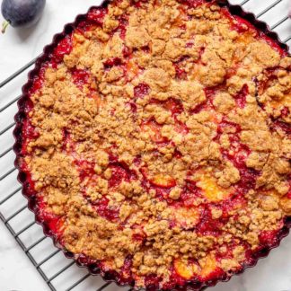 Zwetschgenkuchen mit Streusel
