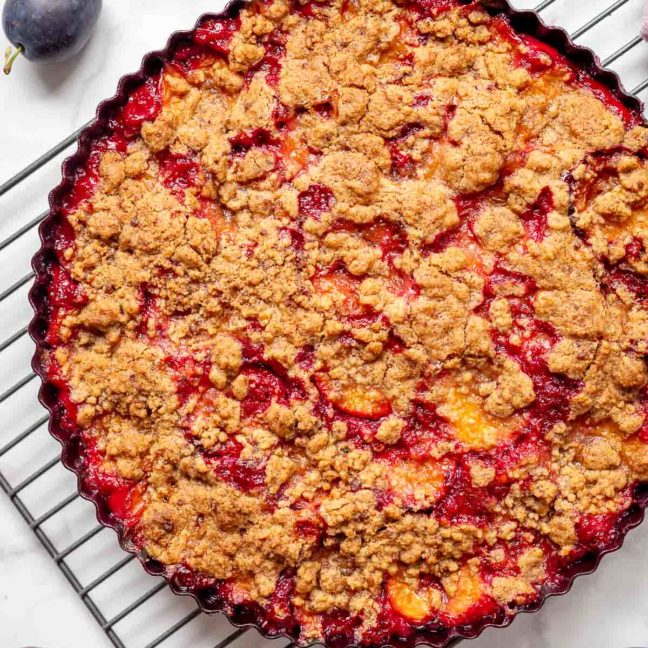 Zwetschgenkuchen mit Streusel