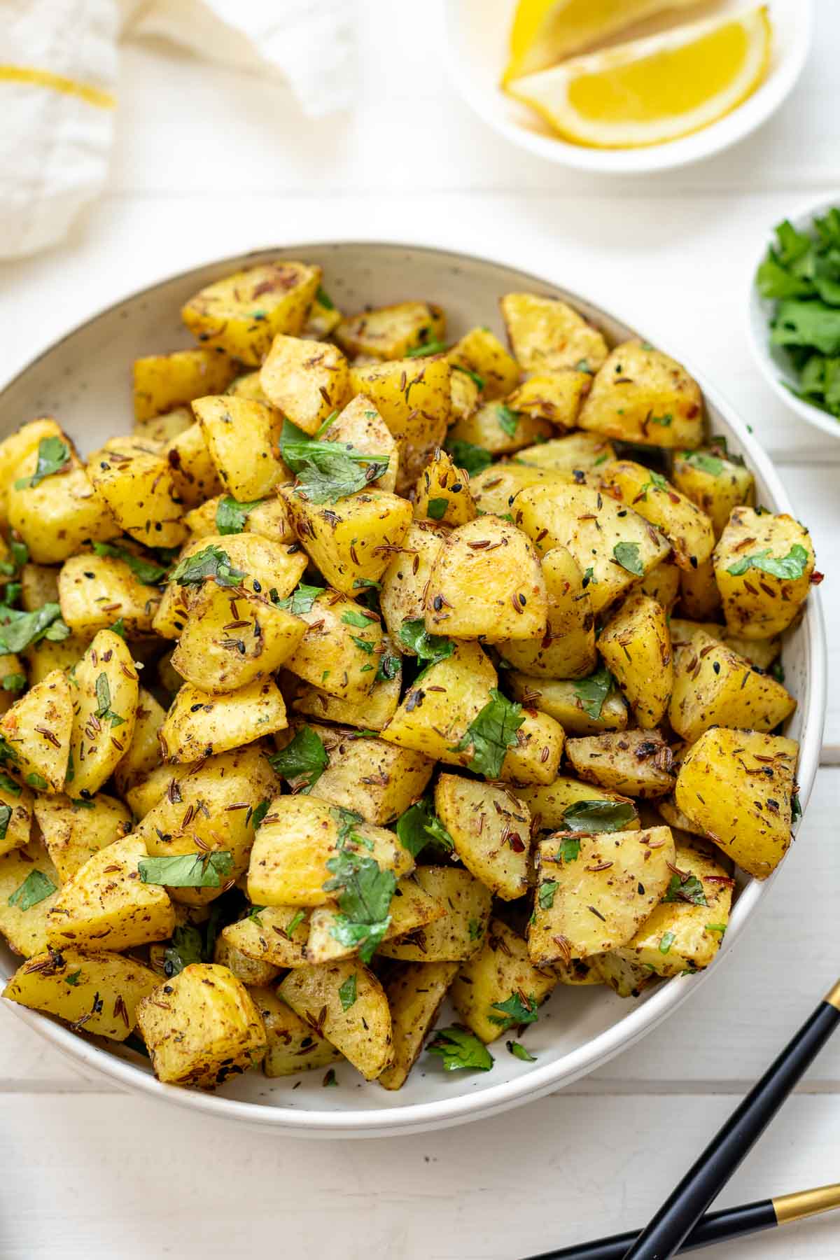 Middle Eastern Style Roasted Potatoes | Recipe | Elle Republic