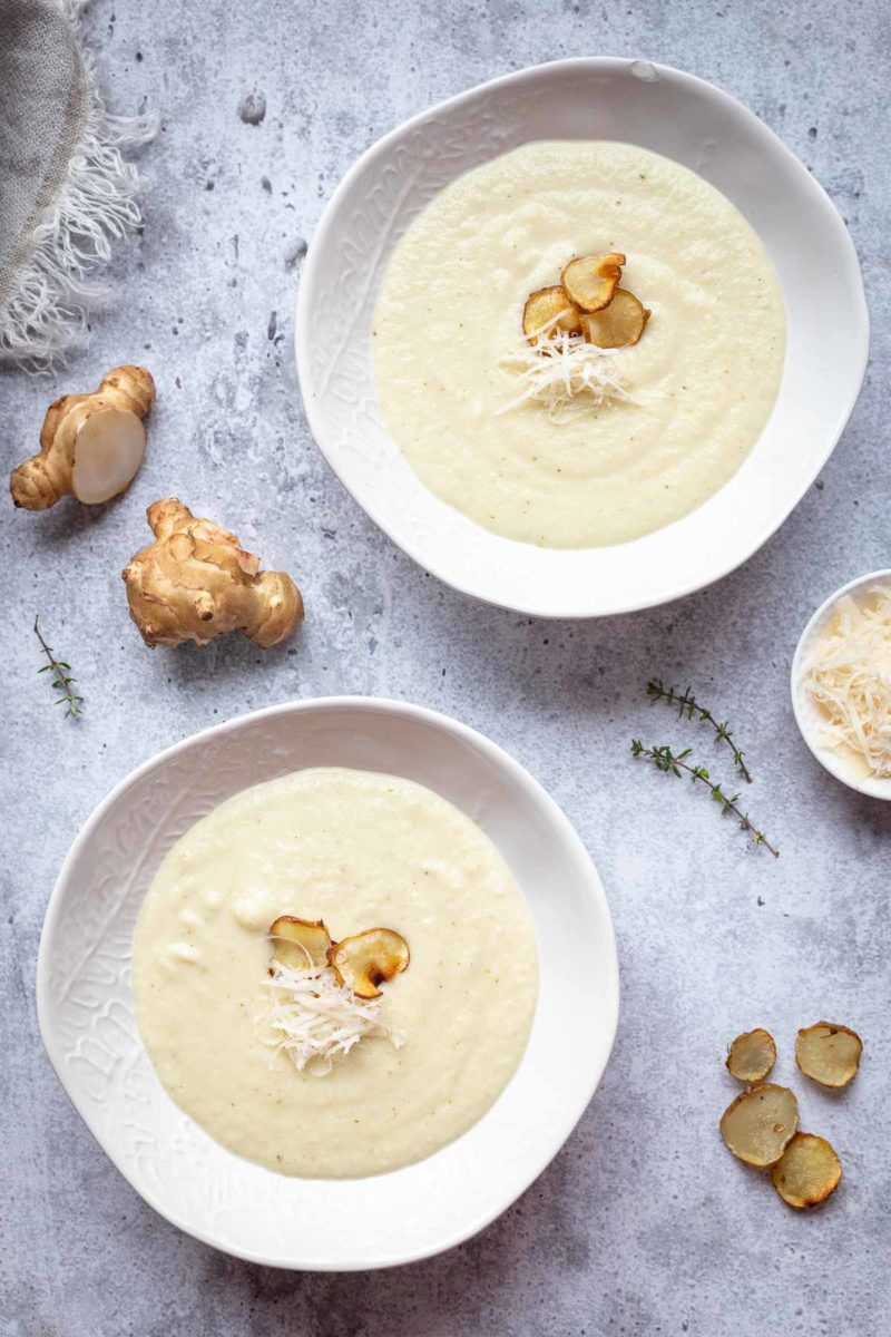 Creamy Jerusalem Artichoke Soup Recipe Elle Repulic 8338