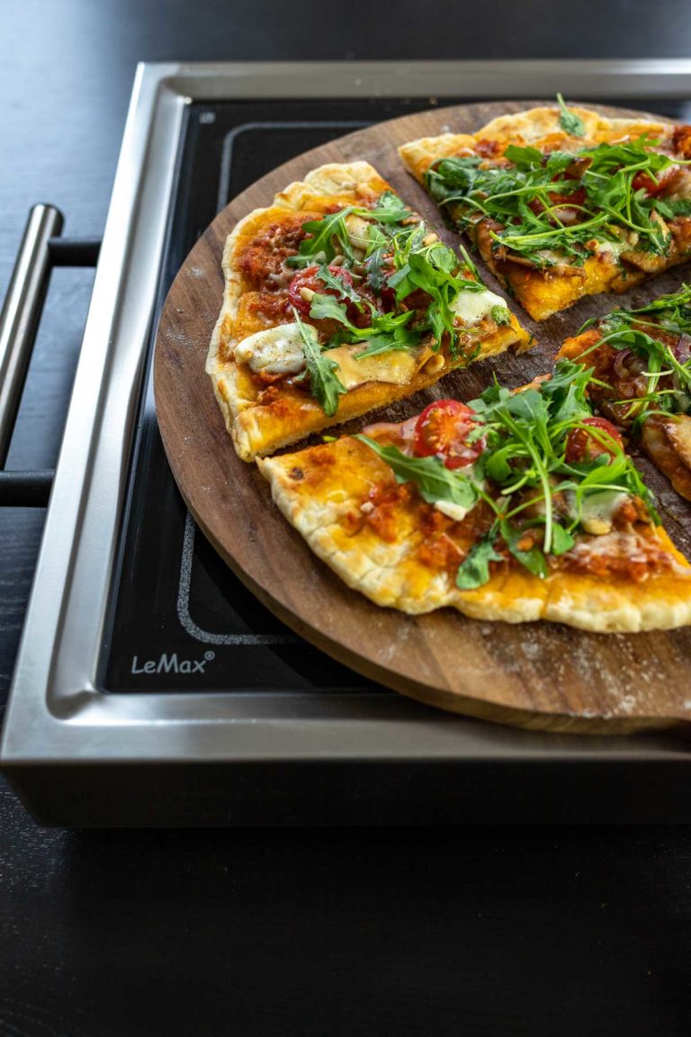 Pizza Grillen: Pizza Grillen mit dem LeMax Elektrogrill