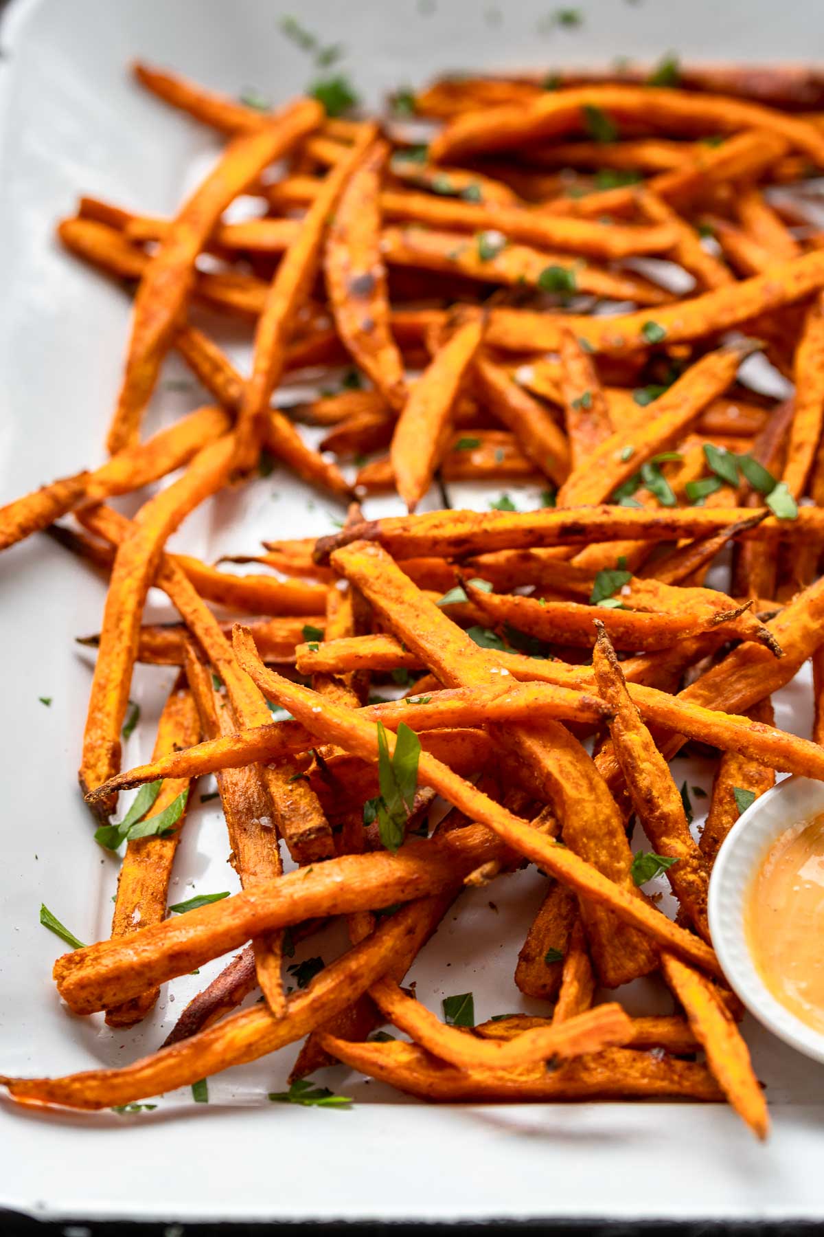 Oven Baked Sweet Potato Fries Recipe Elle Republic