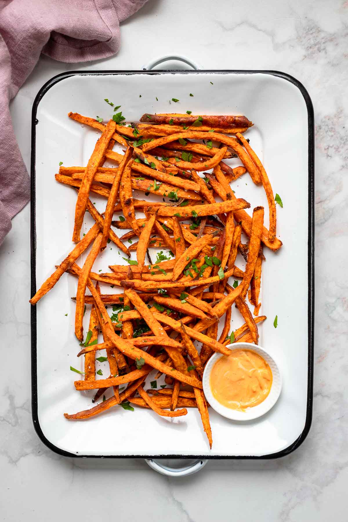 Oven-Baked Sweet Potato Fries