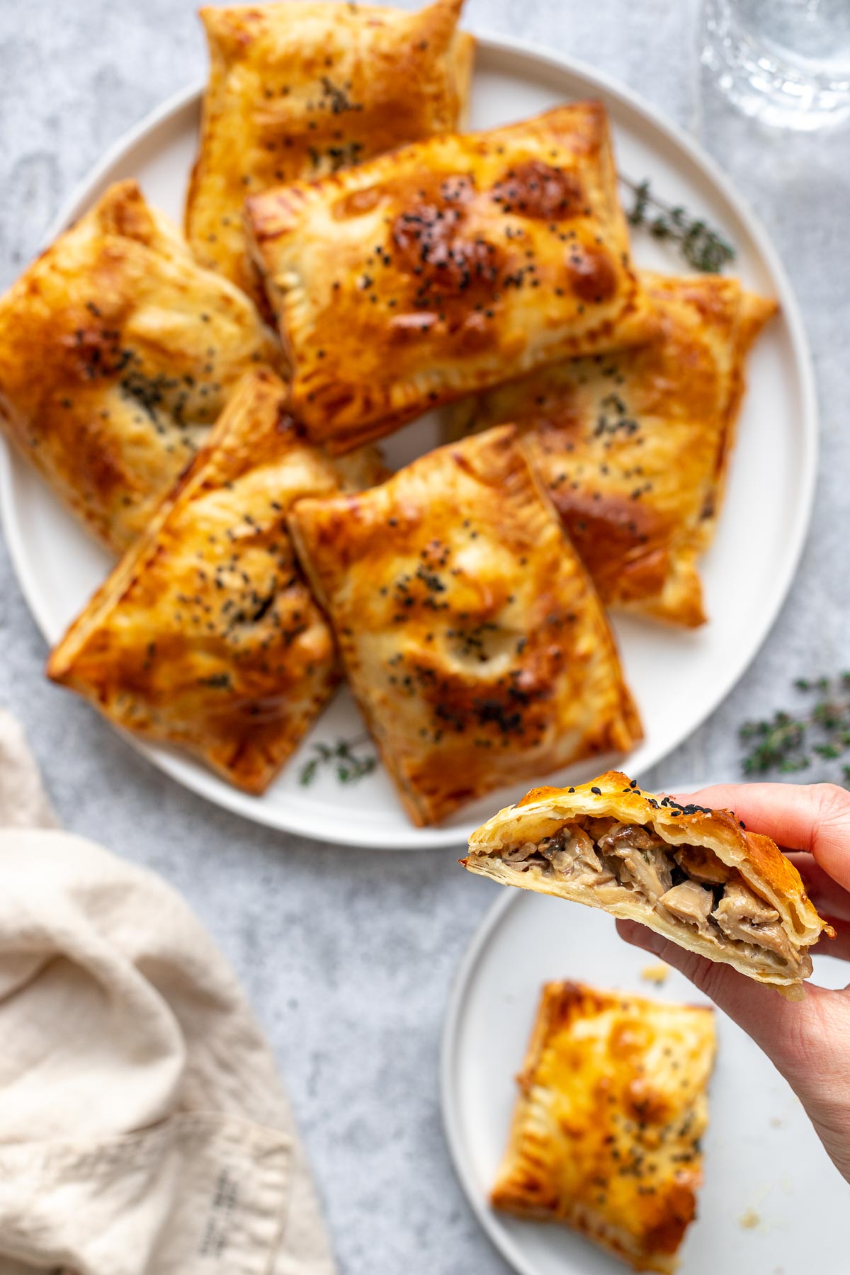 Mushroom Hand Pies