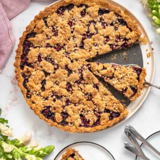 Marmeladen-Streusel-Kuchen Rezept mit GLÜCK Marmelade aus Johannisbeeren