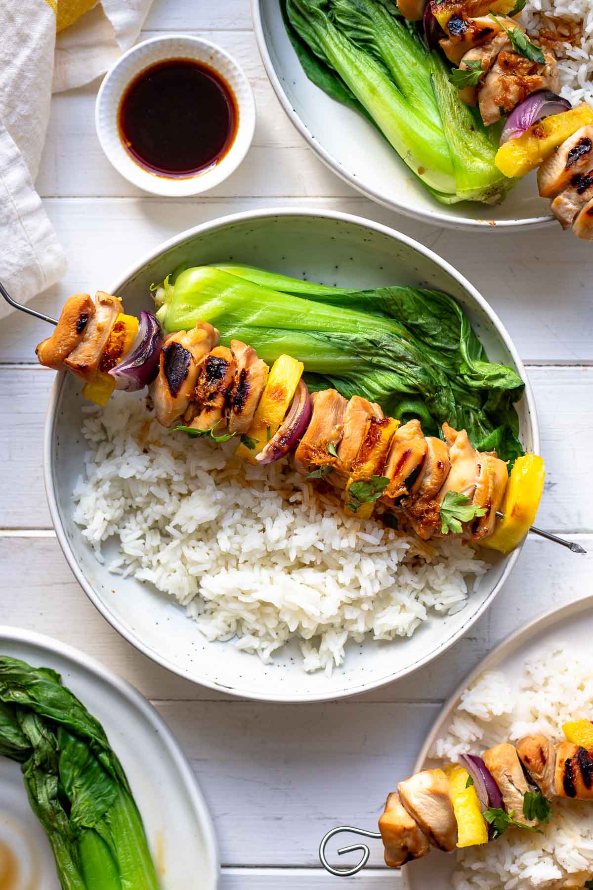 Chicken Yakitori (Japanese-Style Skewered Chicken)