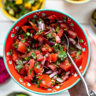 Klassisches Pico de Gallo (mexikanische Salsa)