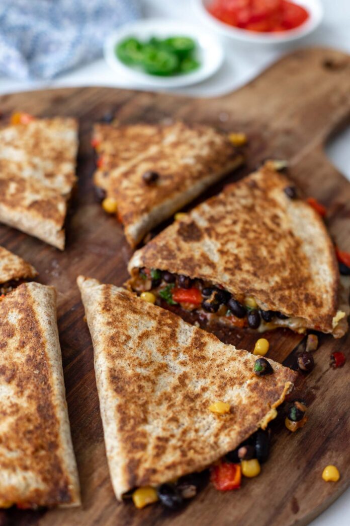 Vegetarische Quesadillas Rezept