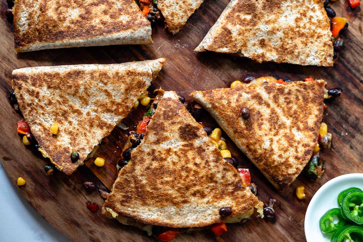 Black Bean Quesadillas Recipe