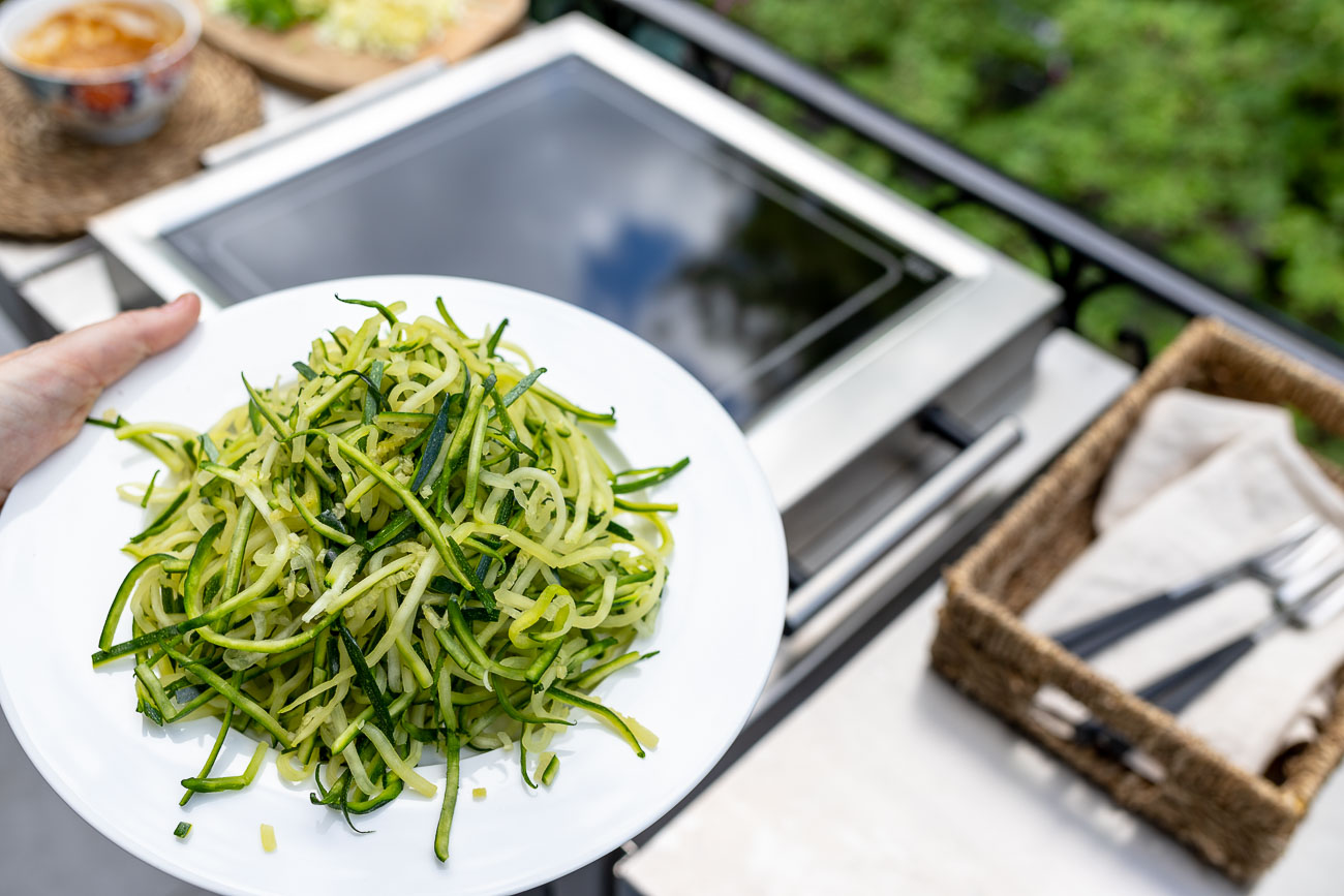 Zucchini noodles / zoodles